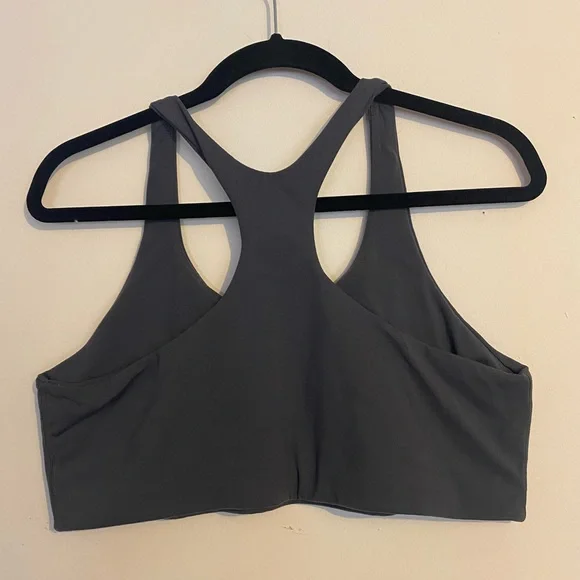 Girlfriend collective x Econyl XXL bra Gray Lola sports bra float - Picture 3 of 5